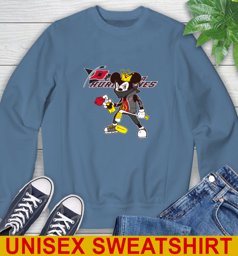 Carolina Hurricanes NHL Hockey Mickey Peace Sign Sports Sweatshirt 8