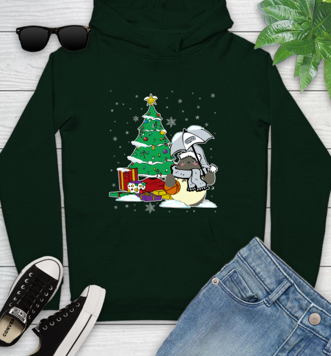 San Antonio Spurs NBA Basketball Cute Tonari No Totoro Christmas Sports Youth Hoodie 14