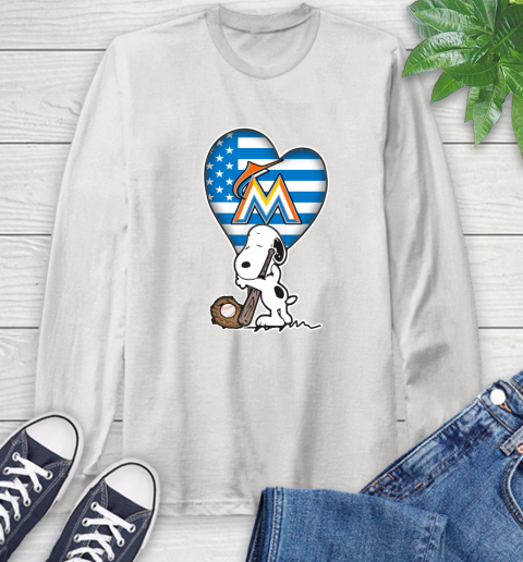 Milwaukee Brewers MLB Baseball The Peanuts Movie Adorable Snoopy (2) Long Sleeve T-Shirt