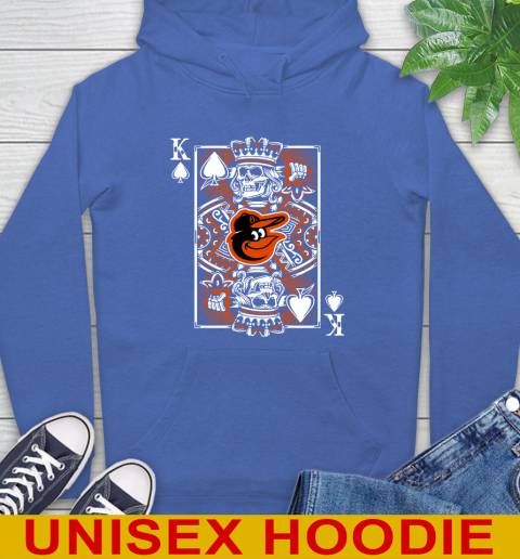 Baltimore Orioles MLB Baseball The King Of Spades Death Cards Shirt Hoodie 9