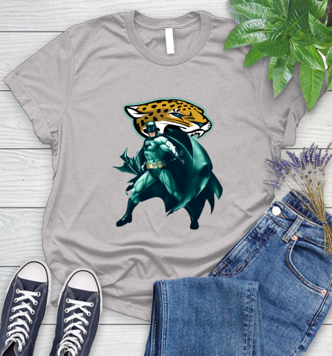 NFL Batman Football Sports Jacksonville Jaguars Women's T-Shirt 10