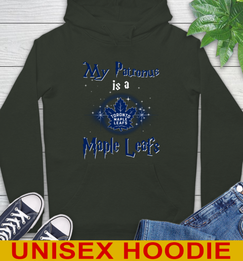Nhl Hockey Harry Potter My Patronus Is A Toronto Maple Leafs Hoodie Itees Global