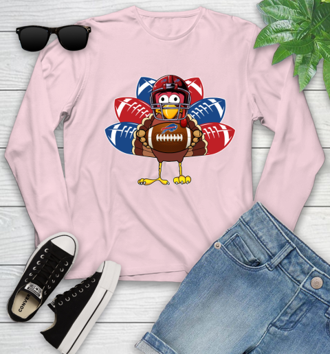 Buffalo Bills Turkey Thanksgiving Day Youth Long Sleeve 10