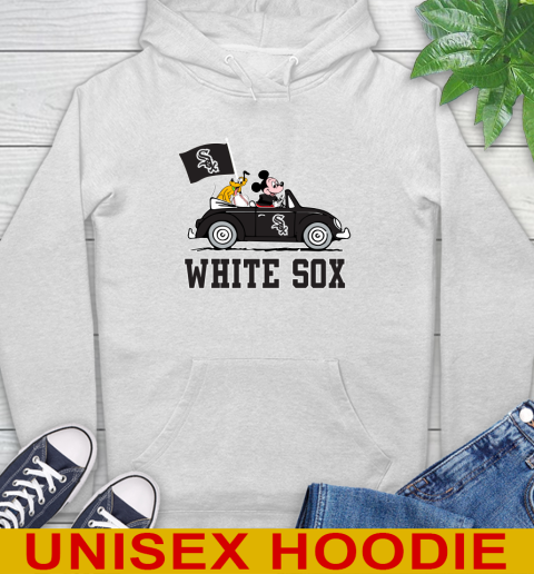 MLB Baseball Chicago White Sox Pluto Mickey Driving Disney Shirt Hoodie