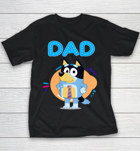 Bluey Dad Lover Forever Father's Day Youth T-Shirt