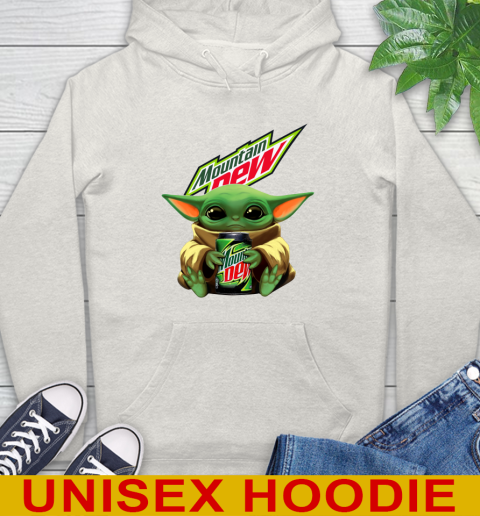 Star Wars Baby Yoda Hugs Mountain Dew Soft Drink Shirt 24