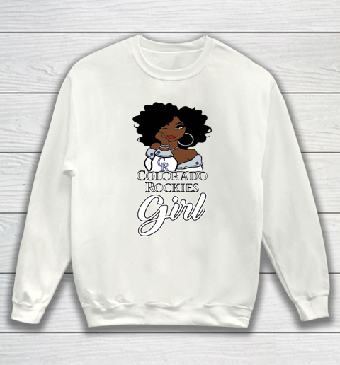 Colorado Rockiess Girl MLB Sweatshirt 2