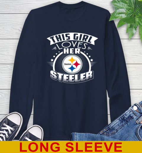 Pittsburgh Steelers NFL Football This Girl Loves Her Team 57