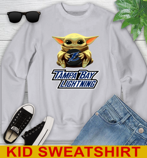 NHL Hockey Tampa Bay Lightning Star Wars Baby Yoda Shirt 116