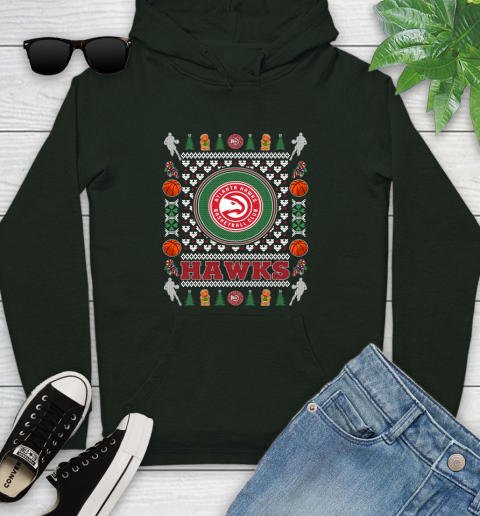 Atlanta Hawks Merry Christmas NBA Basketball Loyal Fan Ugly Shirt 148