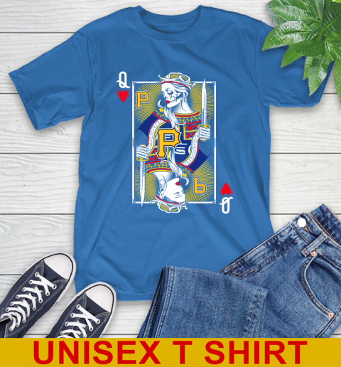 MLB Baseball Pittsburgh Pirates The Queen Of Hearts Card Shirt T-Shirt - Image 12