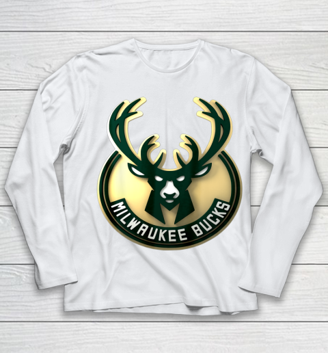 Bucks Championship NBA tshirt Fear Deer Milwaukee Basketball Youth Long Sleeve
