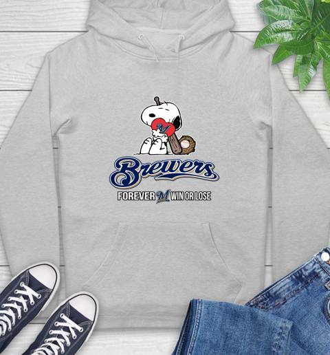 MLB The Peanuts Movie Snoopy Forever Win Or Lose Baseball Milwaukee Brewers 18