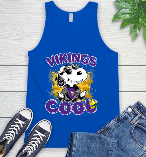 NFL Football Minnesota Vikings Cool Snoopy Shirt Tank Top 4