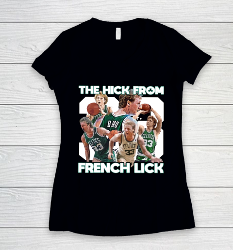 33 The Hick From French Lick Women's V-Neck T-Shirt