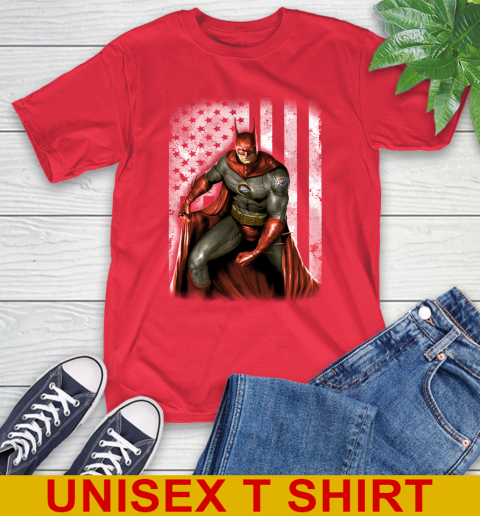 Oklahoma City Thunder NBA Basketball Batman DC American Flag Shirt T-Shirt 12