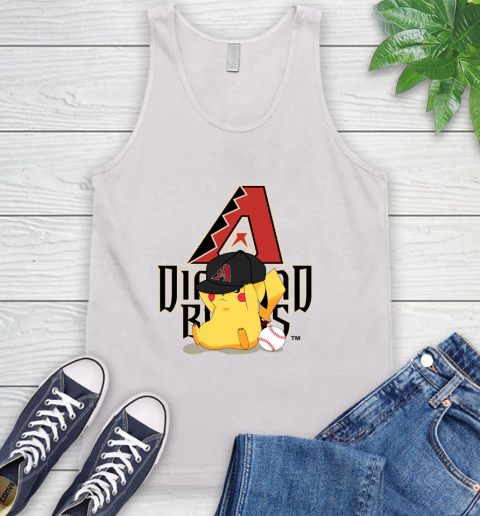 MLB Pikachu Baseball Sports Arizona Diamondbacks Tank Top