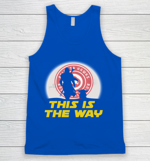 Atlanta Hawks NBA Basketball Star Wars Yoda And Mandalorian This Is The Way Tank Top 4
