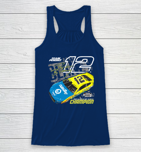 Ryan Blaney Championship For Fan Racerback Tank 4
