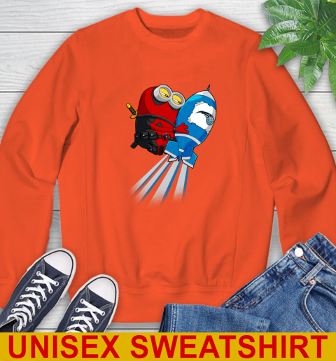 NBA Basketball Orlando Magic Deadpool Minion Marvel Shirt Sweatshirt 3