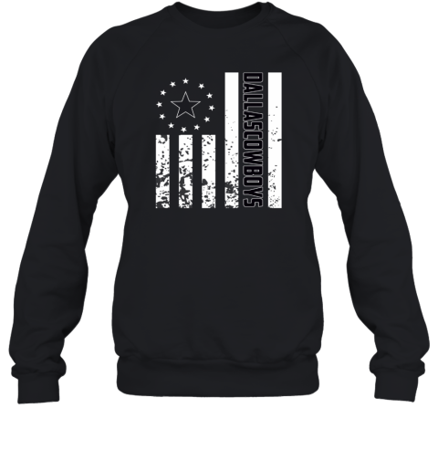 NFL Dallas Cowboys American Flag Sweatshirt