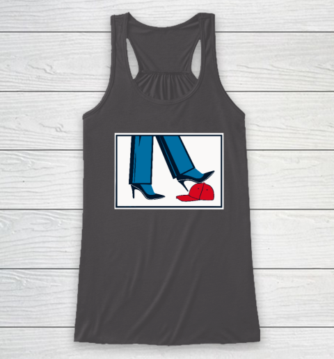 Kamala Harris Heels Stepping On Maga Hat Racerback Tank 6