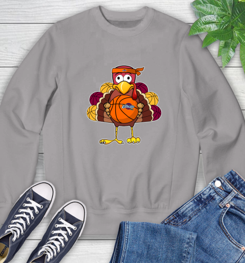 Cleveland Cavaliers Turkey thanksgiving day Sweatshirt 5