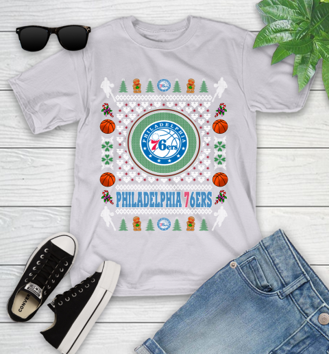 Philadelphia 76ers Merry Christmas NBA Basketball Loyal Fan Ugly Shirt 103