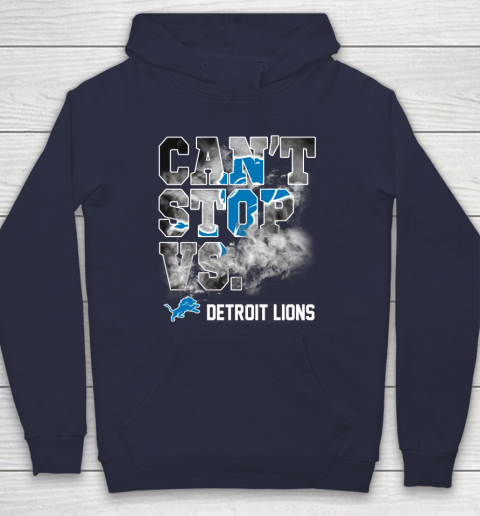 NFL Detroit Lions Can't Stop Vs Hoodie 2