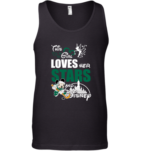 This Girl Love Her Dallas Stars And Mickey Disney Tank Top