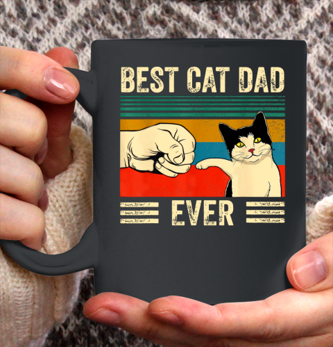 Best Cat Dad Ever Ceramic Mug 11oz