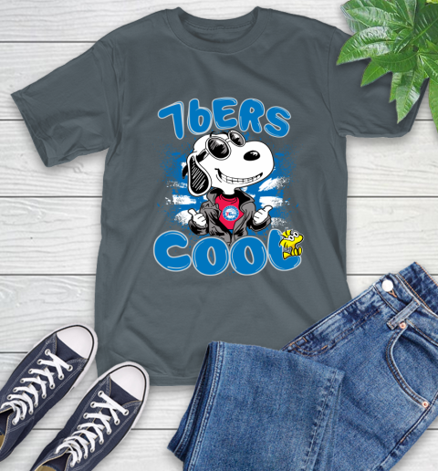 NBA Basketball Philadelphia 76ers Cool Snoopy Shirt T-Shirt 7