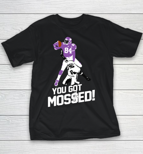 You Got Mossed Funny Football Youth T-Shirt