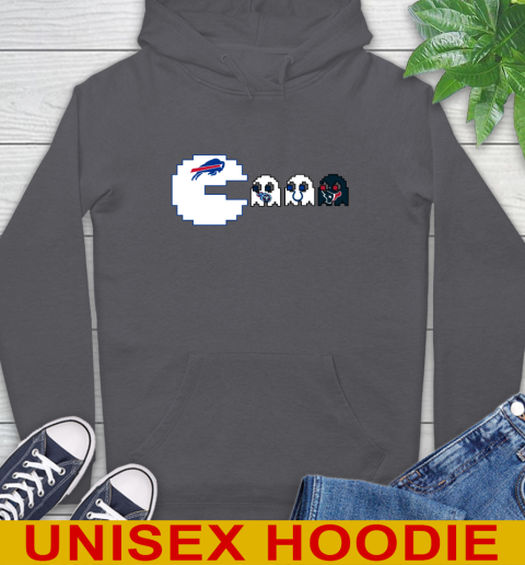 Buffalo Bills NFL Football Pac Man Champion Hoodie 7