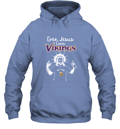 Jesus Loves The Minnesota Vikings #1 Fan NFL - Rookbrand