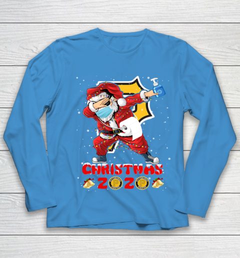 Pittsburgh Pirates Funny Santa Claus Dabbing Christmas 2020 MLB Youth Long Sleeve 5