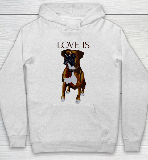 Dog Mom Shirt Boxer T shirt Love Is Cute Boxer Dog Mom Hoodie