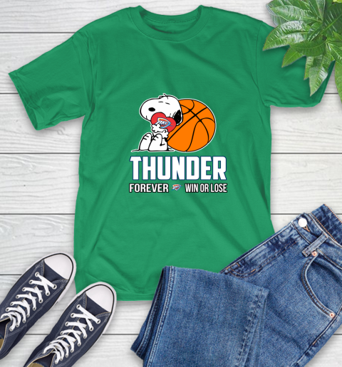 NBA The Peanuts Movie Snoopy Forever Win Or Lose Basketball Oklahoma City Thunder_000 7