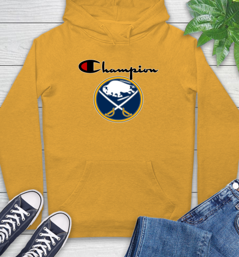 NHL Hockey Buffalo Sabres Champion Shirt Hoodie 2