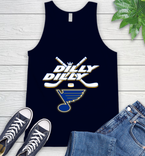 NHL St.Louis Blues Dilly Dilly Hockey Sports Tank Top 3