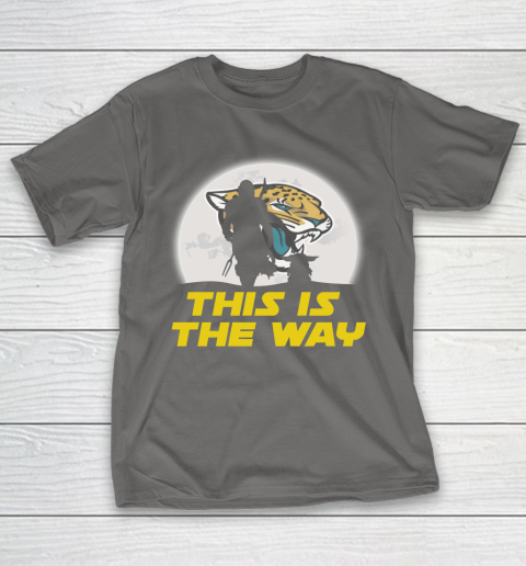 Jacksonville Jaguars NFL Football Star Wars Yoda And Mandalorian This Is The Way T-Shirt 8