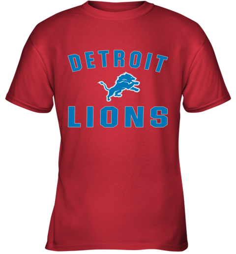 Detroit Lions NFL Line by Fanatics Branded Blue Vintage Victory Youth T-Shirt