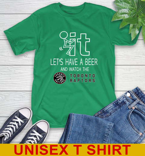 Toronto Raptors Basketball NBA Let's Have A Beer And Watch Your Team Sports T-Shirt 7