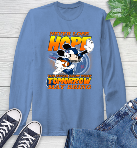 Tennessee Titans NFL Football Mickey Disney Never Lose Hope Long Sleeve T-Shirt 12