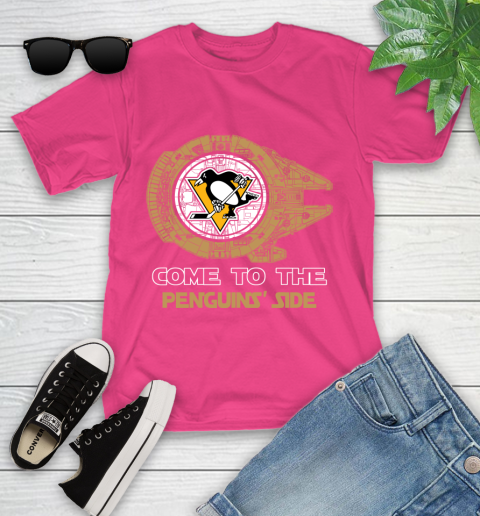 NHL Come To The Pittsburgh Penguins Wars Hockey Sports Youth T-Shirt 11