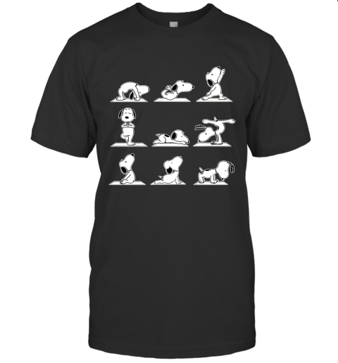 Snoopy Do Yoga Funny Dog Gift For Yoga Lover