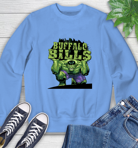 Buffalo Bills NFL Football Incredible Hulk Marvel Avengers Sports Sweatshirt 11