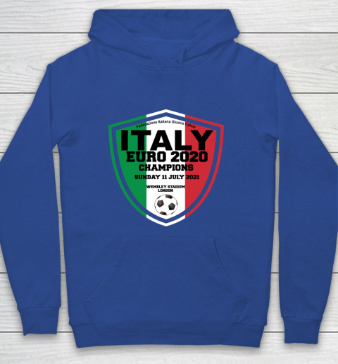 Italy Football Italian Football Forza Italia Champions Euro 2020 Youth Hoodie 6