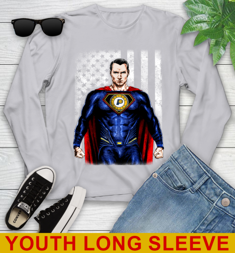 NBA Basketball Indiana Pacers Superman DC Shirt Youth Long Sleeve 5