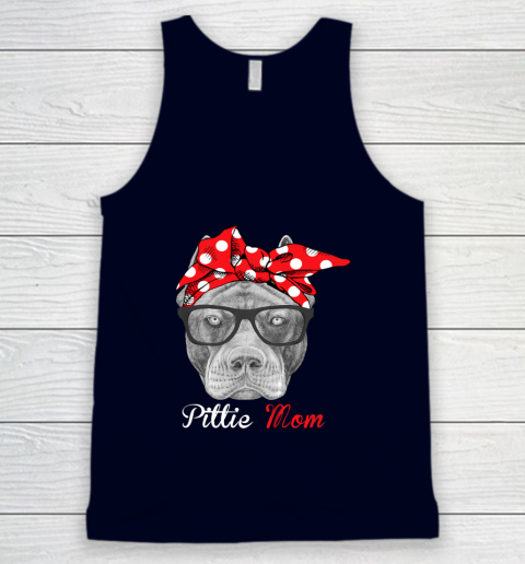 Dog Mom Shirt Pittie Mom Shirt for Pitbull Dog Lovers Mothers Day Tank Top 2